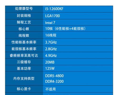 六代i5处理器（突破性能瓶颈，开启高效计算时代）